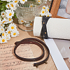 2Pcs 2 Colors Cowhide Wrap Bracelets for Men Women BJEW-GF0001-40-4