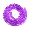 Baking Paint Glass Beads Strands LS-EGLA-Q120-D-B02-2