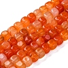 Natural Dragon Veins Agate Beads Strands G-G177-E08-01-2