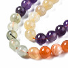 Natural Amazonite & Sunstone & Citrine & Amethyst & Prehnite & Botswana Agate & Lapis Lazuli Beads Strands G-S376-003C-3