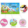 Easter Polyester Hanging Banner Sign AJEW-WH0190-055-4