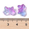 Transparent Spray Paint Glass Beads GLAA-Z011-11C-3