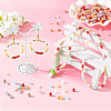 600Pcs Opaque Glass Beads SEED-PA0001-18-4