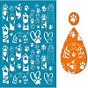 Silk Screen Printing Stencil DIY-WH0341-022-1