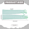 2 Pairs Tulle Gloves AJEW-ME0001-72-2