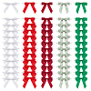 60Pcs 5 Styles Polyester Bowknot Wire Twist Ties DIY-ME0002-56A-1