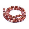 Natural Red Agate Beads Strands G-E530-12A-2