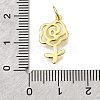 Valentine's Day 925 Sterling Silver Rose Pendants STER-G046-01G-3