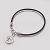 Unisex Charm Bracelets BJEW-JB04753-06-1