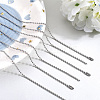 Beebeecraft 24Pcs 304 Stainless Steel Ball Chain Necklace Making NJEW-BBC0001-10C-4