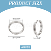 304 Stainless Steel Split Rings STAS-UN0018-31P-3
