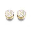 Alloy Enamel Beads ENAM-N052-006-01N-RS-2