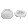 Hexagon DIY Silicone Candle Holder Molds DIY-Q037-01B-2