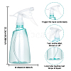 Transparent Plastic Trigger Squirt Bottles AJEW-GA0001-10-6