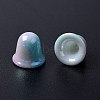 Two Tone Opaque Acrylic Beads SACR-K004-02-4