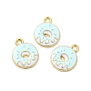 Alloy Enamel Pendants ENAM-J650-08G-05-2