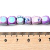 Dyed Natural Magnesite Beads Strands G-L617-B01-8mm-02-5