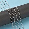 Nickel Free Iron Handmade Chains Figaro Chains Mother-Son Chains CHSM024Y-NF-5