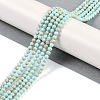 Synthetic Turquoise Beads Strands G-U004-02Q-2