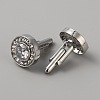 Alloy Rhinestone Cufflinks for Men FIND-WH0111-479-2