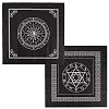 CREATCABIN 2 Sheets 2 Style Non-Woven Fabric Tarot Tablecloth for Divination AJEW-CN0001-62A-1