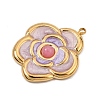 Natural Rose Quartz Pendants GG-CBA9716-02G-B-2