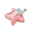 Marine Animal Series Resin Pendants RESI-Q012-01B-04-2