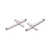 Non-Tarnish 201 Stainless Steel Link Connectors STAS-S110-087P-2