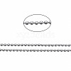 Tarnish Resistant 304 Stainless Steel Ball Chains CHS-S005-05A-01-4