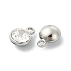 Rack Plating Alloy Rhinestone Charms FIND-M014-16D-P-2