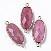 Natural Rhodochrosite Links Connectors G-R472-03G-1