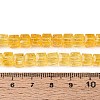 Crackle Transparent Glass Beads Strands GLAA-N062-6mm-04-4