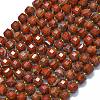 Natural Red Jasper Beads Strands G-K389-A14-01-1