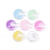 Transparent Acrylic Beads ACRC-T013-08-1