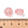 Transparent Resin European Beads X-RESI-B020-03F-3