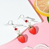 Iron Dangle Earrings EJEW-FS00025-4