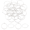 200pcs 316 Surgical Stainless Steel Hoop Earring Findings STAS-HS0001-26B-1