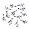 Tarnish Resistant 201 Stainless Steel Charms STAS-R108-04-2