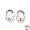 925 Sterling Silver Spring Gate Rings STER-D036-13AS-02-4