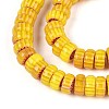 Handmade Millefiori Glass Beads Strands LAMP-T021-27B-01-3