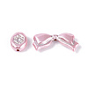 Pearlized Opaque Acrylic Beads OACR-T029-04C-2