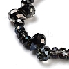 Glass & Iron Beads Mobile Straps AJEW-H153-03B-05-2