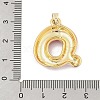 Alloy Enamel Pendants ENAM-S023-01G-Q-4