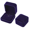 Square Velvet Jewelry Boxes for Pendant CON-WH20013-03B-7