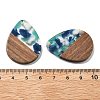 Resin and Walnut Pendants FIND-R051-04C-3