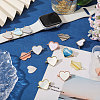 15Pcs 3 Colors Alloy Heat Transfer Watch Band Accessories FIND-CA0011-17A-5