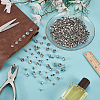 280 Sets 7 Styles Iron & Brass Double Cap Rivets KK-FG0001-19P-5