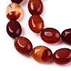 Natural Red Agate Beads Strands G-S357-B09-3