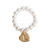 Plastic Imitation Pearl & Alloy Finger Rings FS-WG241E1-09-1