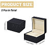 PU Leather Watch Storage Gift Box CON-WH0097-48-2